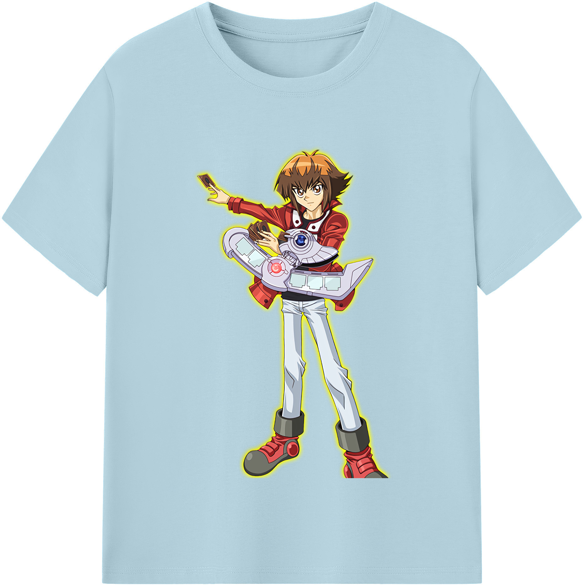 （画像用） 遊☆戯☆王 Yu-Gi-Oh! 綿100％半袖Tシャツ（フロントプリント）